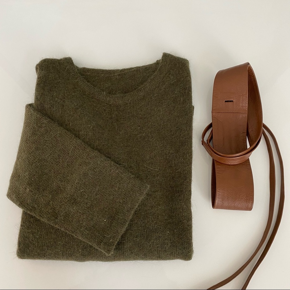 Angora Mix Tunic Sweater - Picture 2 of 6